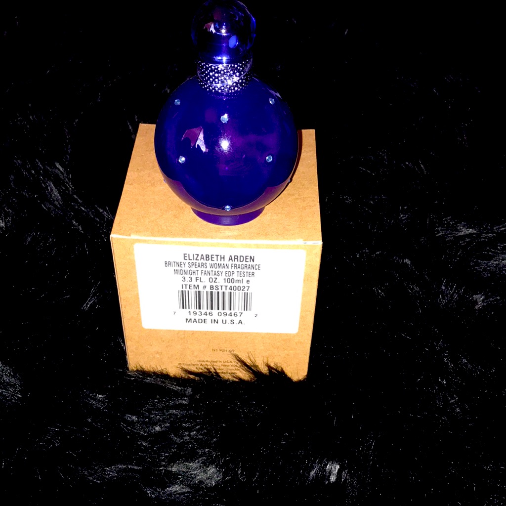 Britney Spears Midnight Fantasy Edp 33 Oz Tester Brand New